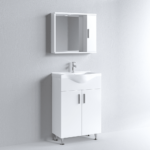 Έπιπλο Μπάνιου Σύνθεση IRENE 65 Λευκό Πάγκο 61x34x83cm 9SIR065WHR