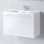 Πάγκος OMEGA 85 χρ.WHITE GLOSS κωδ.S3BOM085GLN