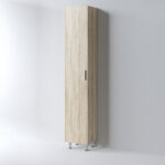 Στήλη SIENA Δρυς 35 3CSI035SN0 με ποδαράκια 35x32x185cm