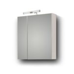 Καθρέφτης OMEGA WHITE 60 3MOM060WH με ντουλάπια 60x14x65cm