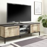 Έπιπλο Τηλεόρασης Mango Black Pero 156x51x50