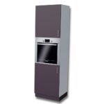 Ντουλάπι βάσης στήλη φούρνου Elite Antarctica MDF 60cm 60x214x57cm ELANTHL-60/214/2