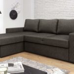 Γωνιακός Καναπές Κρεβάτι με Αποθηκευτικό Χώρο Ravenna Ύφασμα 222x155εκ. ΚΑΦΕ M200.04