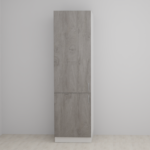 Ντουλάπι βάσης στήλη Sunrise Spil Grey MDF 60cm 60x214x57cm SUNSPIHL-60/214/1