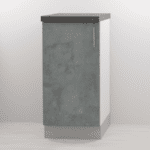 Ντουλάπι βάσης Glamour Marble 40cm MDF 40x82x48cm GLAMARL-40/82