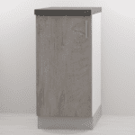 Ντουλάπι βάσης Sunrise Spil Grey 40cm MDF 40x82x48cm SUNSPIL-40/82