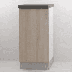 Ντουλάπι βάσης Modern Oak Sonoma Truffle 40cm 40x82x48cm MODTRUL-40/82