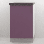 Ντουλάπι βάσης Elite Antarctica 50cm MDF 50x82x48cm ELANTL-50/82