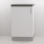 Ντουλάπι βάσης Elite White Soft 50cm MDF 50x82x48cm ELWHTL-50/82