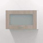 Ντουλάπι τοίχου κρεμαστό Modern Oak Sonoma Truffle 60cm Half Glass 60x36x30cm MODTRUW-60x36GHFGL