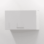 Ντουλάπι τοίχου κρεμαστό Glamour White High Gloss 60cm MDF Half 60x36x30cm GLAWHTW-60x36HF