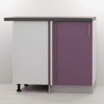 Ντουλάπι βάσης τυφλό γωνιακό Elite Antarctica 80cm MDF 80x82x48cm ELANTBC-80/82