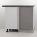 Ντουλάπι βάσης τυφλό γωνιακό Elite Gothic 80cm MDF 80x82x48cm ELGOTBC-80/82