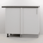 Ντουλάπι βάσης τυφλό γωνιακό Elite White Soft 80cm MDF 80x82x48cm ELWHTBC-80/82