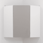 Ντουλάπι τοίχου κρεμαστό Elite Gothic 60cm MDF Γωνιακό 60/60x72x30cm ELGOTW-60x60x72 ΜΑΡΤΙΝ ΗΟΜΕ