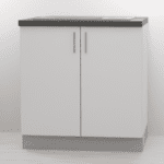 Ντουλάπι βάσης για νεροχύτη Elite White Soft 80cm MDF 80x82x48cm ELWHTLS-80/82