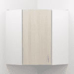 Ντουλάπι τοίχου κρεμαστό Modern Oak Sonoma 60cm Γωνιακό 60/60x72x30cm MODOSOW-60x60x72