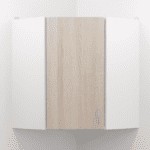 Ντουλάπι τοίχου κρεμαστό Modern Oak Sonoma Truffle 60cm Γωνιακό 60/60x72x30cm MODTRUW-60x60x72
