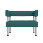 Καναπές Office Πράσινος Δερματίνη 139x60x84cm 6SO139OFGRN