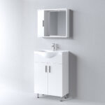 Έπιπλο Μπάνιου Σύνθεση IRENE 65 Λευκό Πάγκο 61x34x83cm 9SIR065WHL