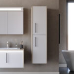 Στήλη INTENSE Λευκό MDF 18 mm Λάκα 35 3CINT035BSWM κρεμαστή 35x35x138