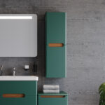 Στήλη MASAL Πράσινο MDF 18mm Λάκα 35 3CMAS035GRM κρεμαστή 35x28x110