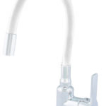 Μπαταρία Κουζίνας Dinamic Χρωμέ-Λευκό 5FANKTCDINWH