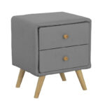 Κομοδίνο COMO 49X40X59 cm χρ. Γκρι