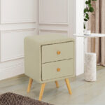 Κομοδίνο COMO 49.5X40.5X59.5 cm χρ. Μπεζ