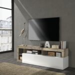 Έπιπλο Τηλεόρασης Hamburg White Pero 184x58x42 cm  κωδ. 209030-01P