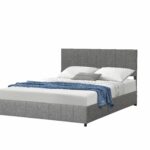 Κρεβάτι DREAM Με Αποθηκευτικό Χώρο 160Χ200 cm χρ. Γκρι