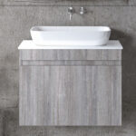 ΣΕΤ ΠΑΓΚΟΥ OMEGA TOP 75cm χρ. ΓΚΡΙ S3BOMT075GO