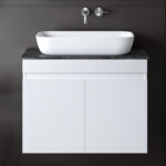 ΣΕΤ ΠΑΓΚΟΥ OMEGA TOP 75cm χρ. ΛΕΥΚΟ S3BOMT075GLG