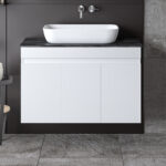 ΣΕΤ ΠΑΓΚΟΥ OMEGA TOP 90cm χρ. ΛΕΥΚΟ S3BOMT090GLG