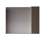 Καθρέφτης VEGA 100cm χρ. CAPPUCCINO 3MVEG100BRM