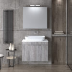 ΣΕΤ ΕΠΙΠΛΟΥ OMEGA TOP 75cm χρ. ΓΚΡΙ 9SOMT075GO