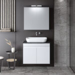 ΣΕΤ ΕΠΙΠΛΟΥ OMEGA TOP 75cm χρ. ΛΕΥΚΟ 9SOMT075GLG