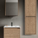 Σετ Επίπλου REA 60 cm Κόντρα Πλακέ Θαλάσσης (Plywood) χρ. ΚΑΦΕ ΑΝΟΙΧΤΟ 9SREA060CAP