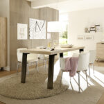 ΤΡΑΠΕΖΑΡΙΑ PALMA 189x78x88 ΜΕ ΜΕΤ/ΚΑ ΠΟΔΙΑ χρ.ΜΠΕΖ κωδ. 375446F