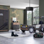 ΝΤΟΥΛΑΠΑ OFFROAD 131x60x200cm χρ.ΑΝΘΡΑΚΙ κωδ. 0552-4WAOF131OL