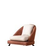 Πολυθρόνα LISBON 70x75x95 cm χρ.RUST κωδ. 0552-4ARLI070RU