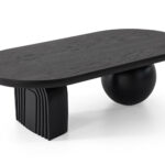 ΤΡΑΠΕΖΑΚΙ ΣΑΛΟΝΙΟΥ DITRE 128x63x38cm χρ.ΜΑΥΡΟ κωδ. 0552-4TADI128BL