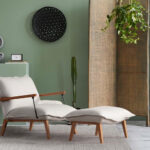 Πολυθρόνα ORZO Υποπόδιο 85x120x85 cm χρ.ΛΕΥΚΟ κωδ. 0552-4AROR085WH