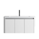 Σετ Πάγκου DIONE 100cm Κόντρα Πλακέ Θαλάσσης (Plywood) χρ.WHITE S3BDIO100WH