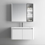 Σετ Επίπλου DIONE 80 cm Κόντρα Πλακέ Θαλάσσης (Plywood) χρ.WHITE 9SDIO080WH