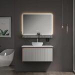 Σετ Επίπλου GREYS TOP 100cm χρ. LIGHT GREY κωδ. 9SGRET100LGR