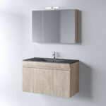 Σετ Έπιπλο Μπάνιου OMEGA 100cm χρ.BEIGE κωδ.9SOM100BOBW