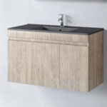 Σετ Πάγκου OMEGA 100cm χρ.BEIGE OAK κωδ.S3BOM100BOB