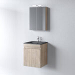 Σετ Έπιπλο Μπάνιου DIKI 50cm χρ. BEIGE OAK κωδ. 9SDI050BEO