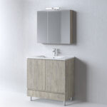 Σετ Επίπλου URUS 80cm χρ.BEIGE OAK κωδ.9SUR080BEO